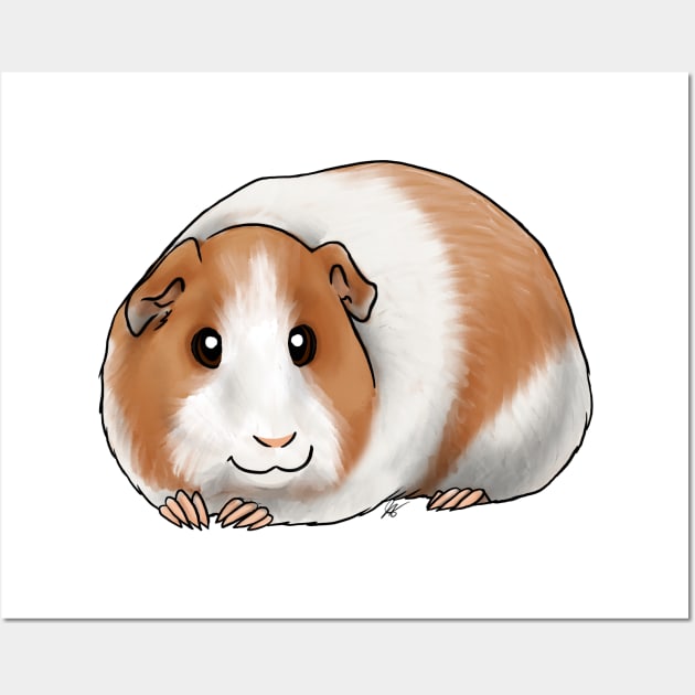 Small Mammal - American Guinea Pig - Dutch Wall Art by Jen's Dogs Custom Gifts and Designs